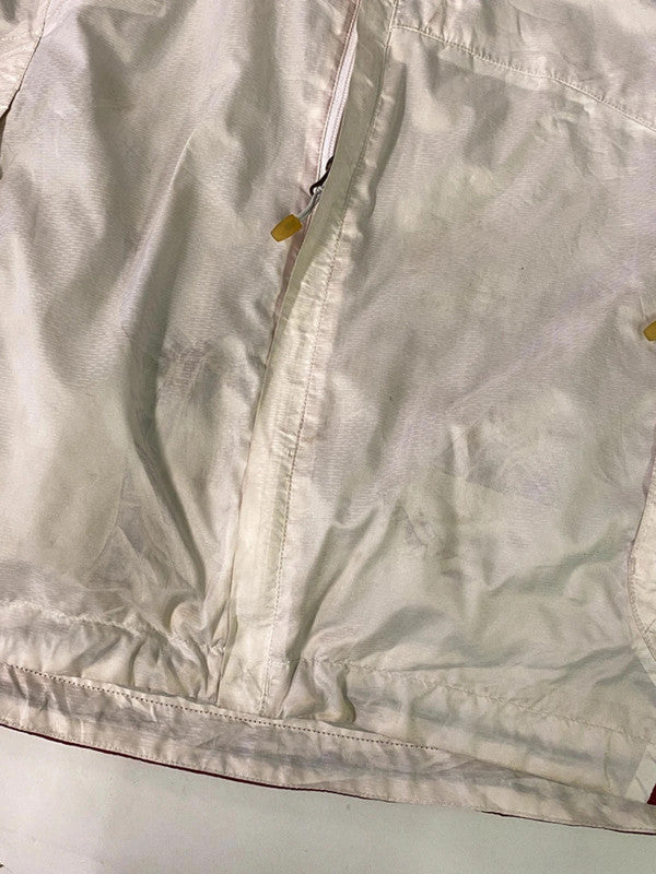 Nike ACG 3 Outer Layer White & Burgundy Waterproof Jacket – Women’s S