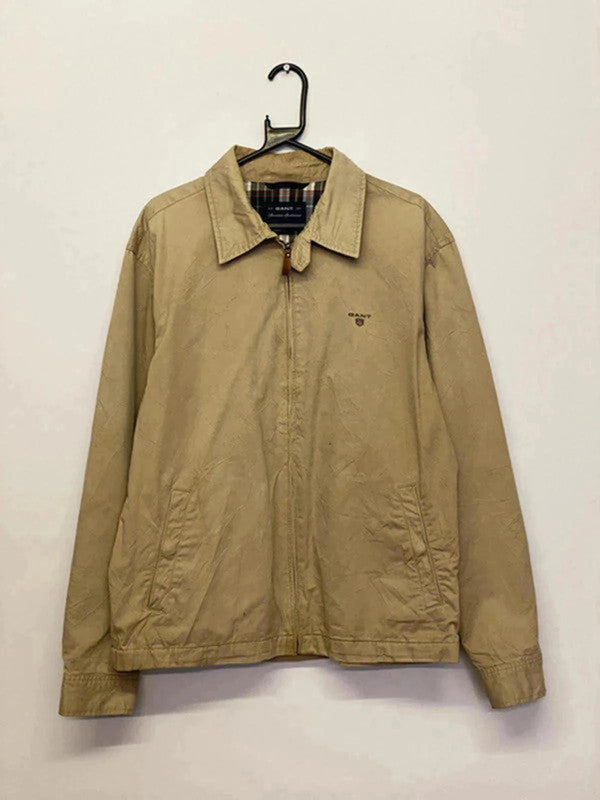 GANT Beige Harrington Jacket – Men’s XL