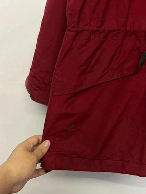 Vintage Berghaus Red & Grey Waterproof Jacket – Men’s L – Hiking Outdoor Coat