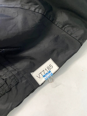 Black MA-1 Style Bomber Jacket – Orange Lining,