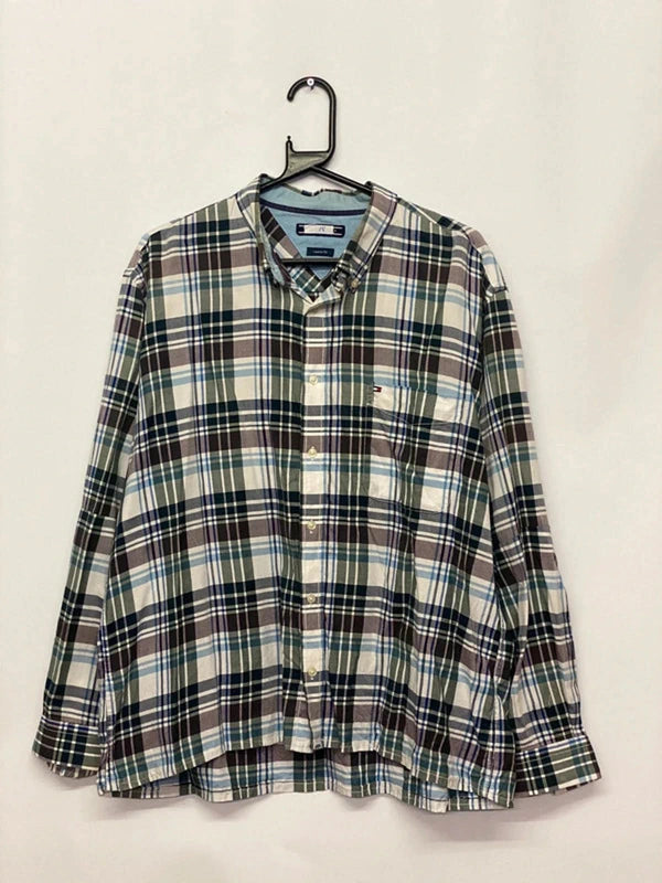 Tommy Hilfiger Custom Fit Plaid Shirt