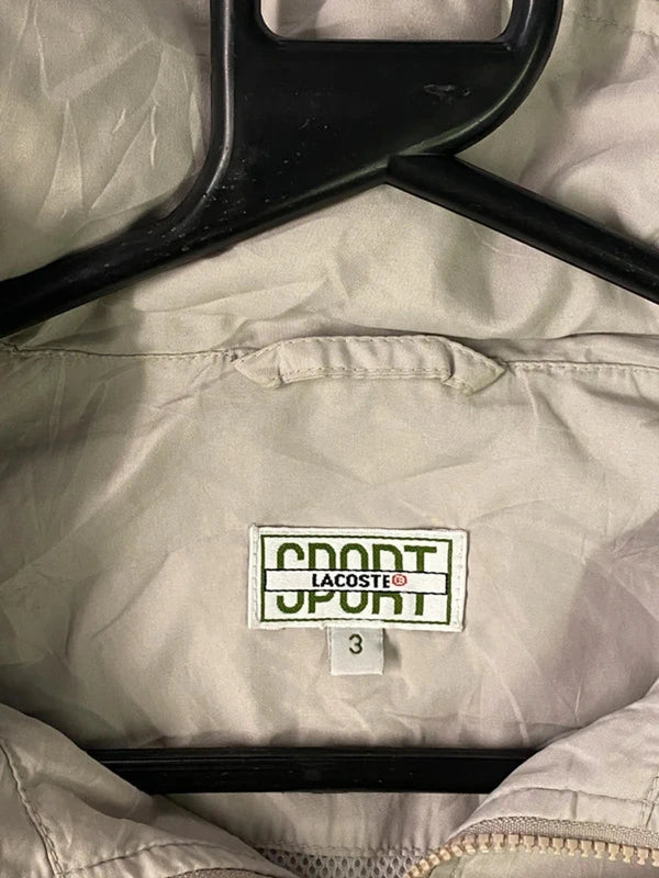 Lacoste Sport Beige Lightweight Jacket