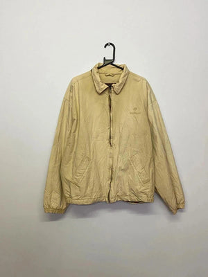 Mulberry Beige Zip-Up Jacket
