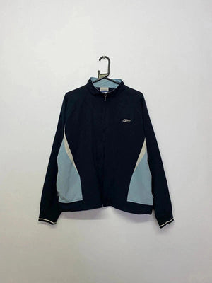 Vintage Reebok Track Jacket – Navy, Sky Blue & White