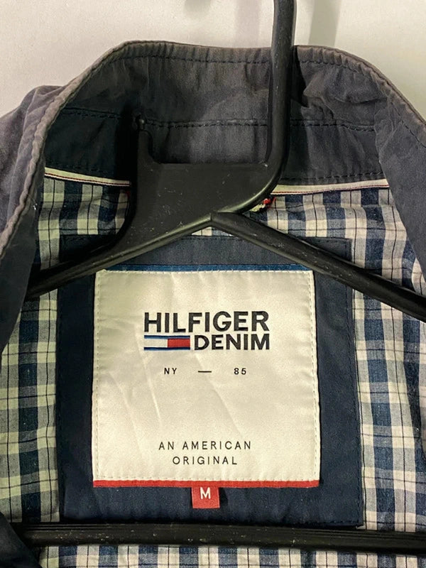 Hilfiger Denim Bomber Jacket – Navy Blue – Men’s M
