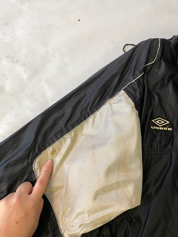 Vintage Umbro Black Windbreaker Jacket – Men’s