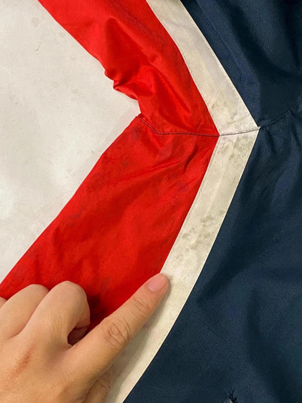 U.S. Polo Assn. Navy/Red Windbreaker Jacket – Men’s XL