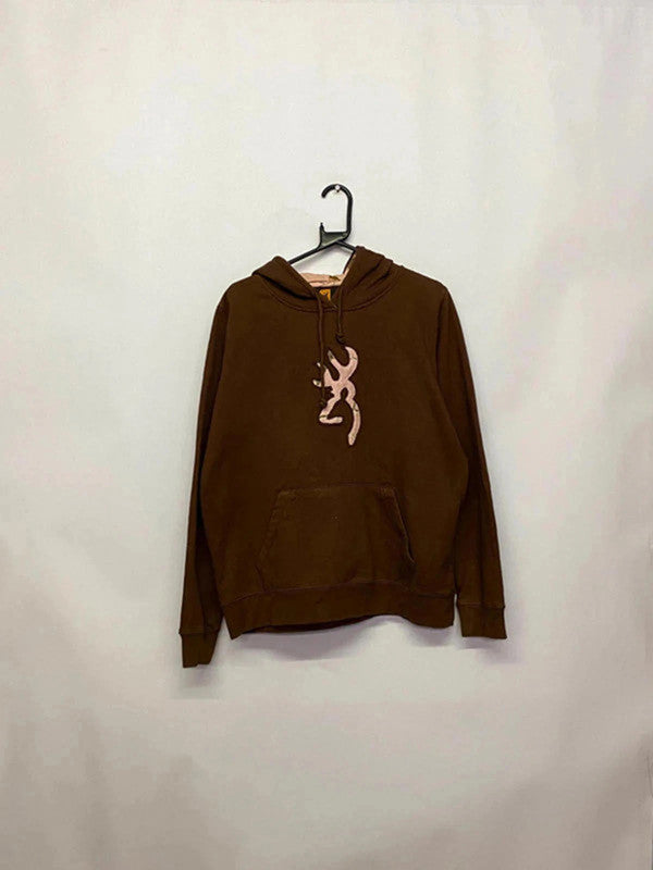 Browning “For Her” Brown & Pink Hoodie – Women’s XL