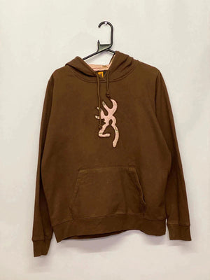 Browning “For Her” Brown & Pink Hoodie – Women’s XL
