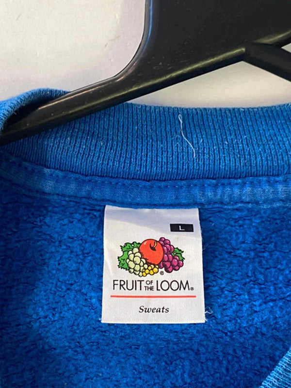 Fruit of the Loom Royal Blue Sweatshirt – Size L