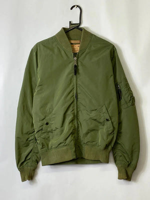 Alpha Industries MA-1 Bomber Jacket – Sage Green – Size M
