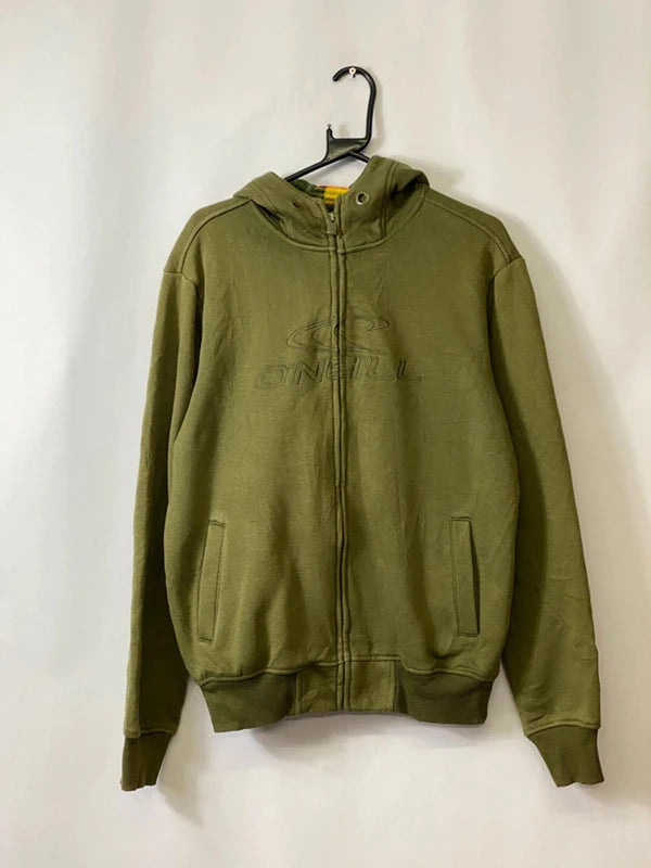O’Neill Olive Full-Zip Hoodie with Fleece Lining – Size not shown