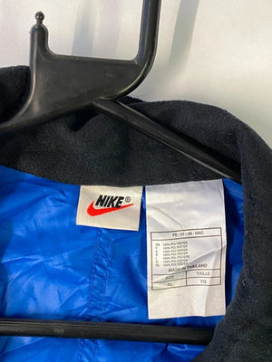 Nike Vintage Blue & Black Full-Zip Windbreaker Jacket – Men’s XL