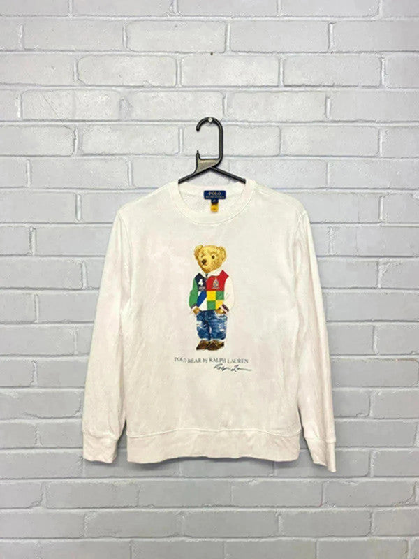 Polo Ralph Lauren Bear Sweatshirt – White