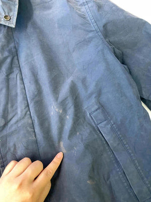 Vintage Timberland Waterproof Bomber Jacket – Navy Blue (Men’s L)