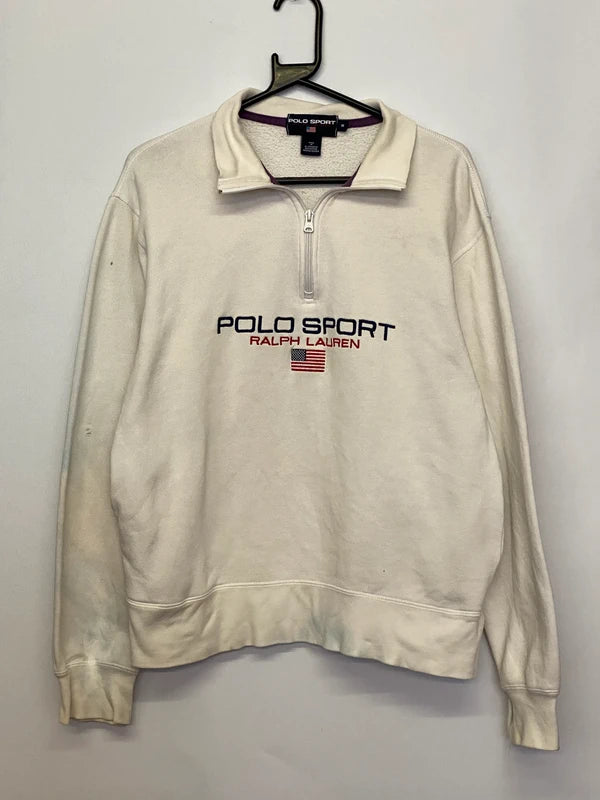 Vintage Polo Sport Ralph Lauren 1/4 Zip Sweatshirt (Men’s M)