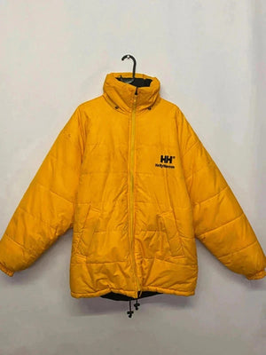 Vintage Helly Hansen Reversible Puffer Jacket – Yellow & Black