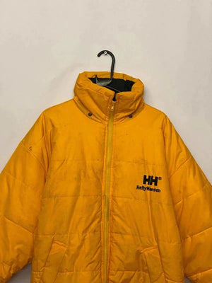 Vintage Helly Hansen Reversible Puffer Jacket – Yellow & Black