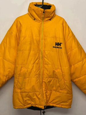 Vintage Helly Hansen Reversible Puffer Jacket – Yellow & Black