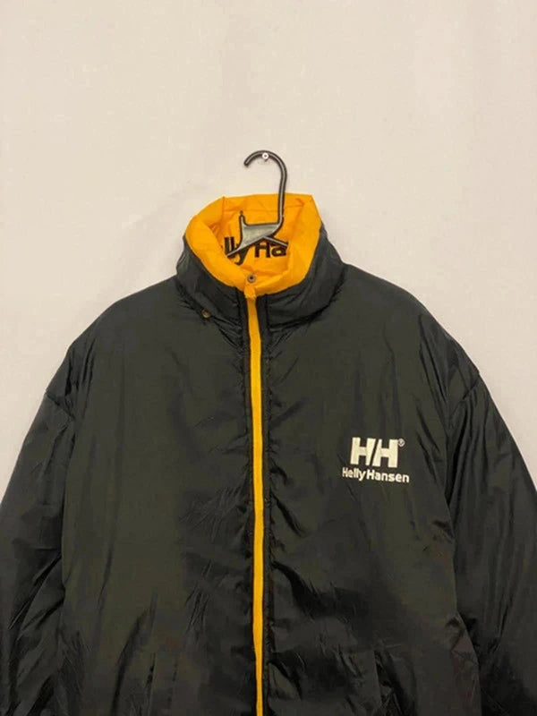 Vintage Helly Hansen Reversible Puffer Jacket – Yellow & Black