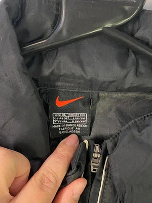 Nike Two-Tone Windbreaker Jacket – Black & Grey
