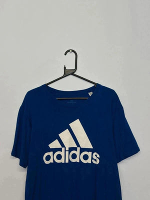 Adidas “The Go-To Tee” Blue T-Shirt – Size L