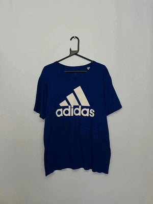 Adidas “The Go-To Tee” Blue T-Shirt – Size L