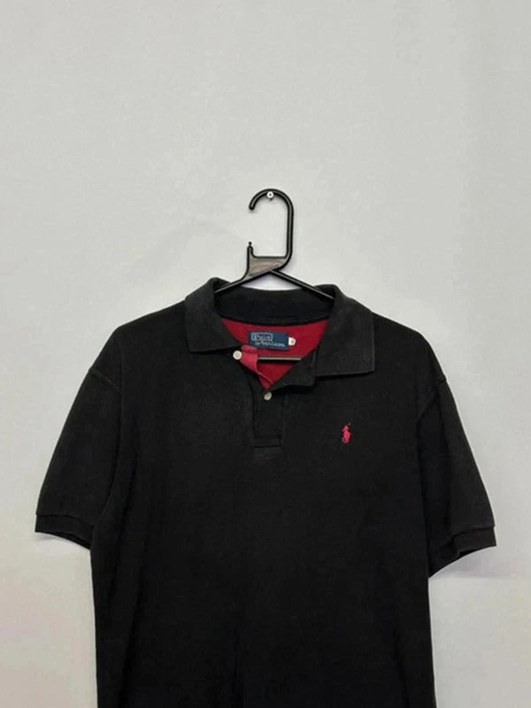 Polo Ralph Lauren Black Short Sleeve Polo Shirt – Size XL