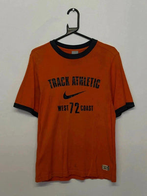 Vintage Nike “Track Athletic West Coast 72” Ringer Tee – Size L