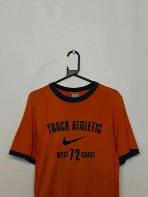 Vintage Nike “Track Athletic West Coast 72” Ringer Tee – Size L