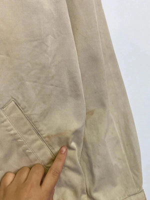 Vintage Tommy Hilfiger Beige Zip Jacket - Size S