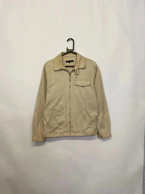 Vintage Tommy Hilfiger Beige Zip Jacket - Size S