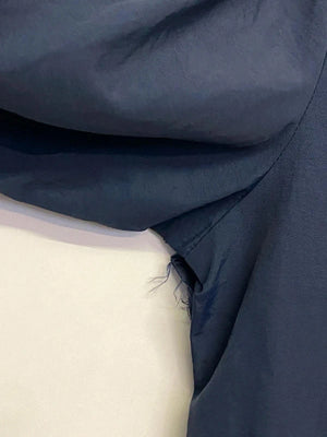 Hilfiger Denim Navy Bomber Jacket with Stripe Trim