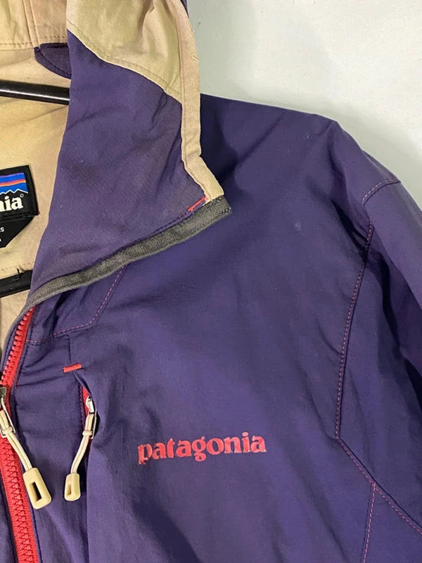 Patagonia Technical Hooded Jacket Purple/Beige