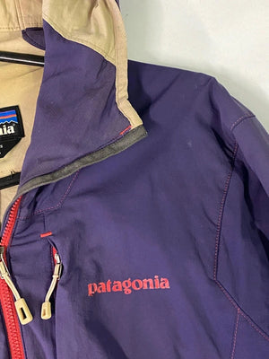 Patagonia Technical Hooded Jacket Purple/Beige