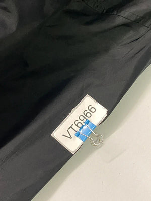 Vintage Nike Black Windbreaker Jacket with Cream Trim