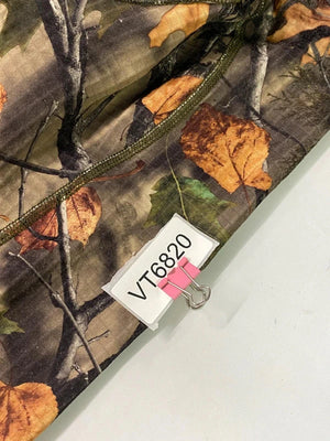 Camo Grid-Fleece Pullover Hunting Hoodie