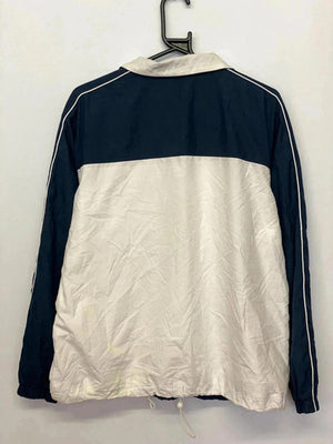Lacoste Sport Navy & White Windbreaker Jacket – Size 44 (M-L)
