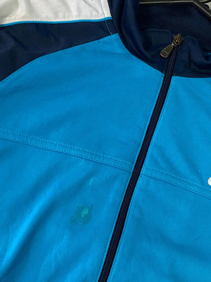 Nike Blue & Navy Full-Zip Track Jacket – Men’s S