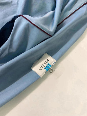 Vintage Nike Track Jacket – Light Blue & Navy – Size M