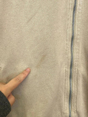 Vintage Kappa Full-Zip Track Jacket – Beige – Size M