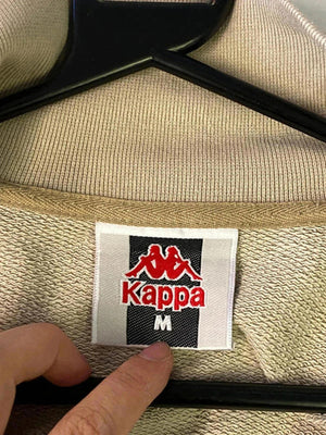 Vintage Kappa Full-Zip Track Jacket – Beige – Size M