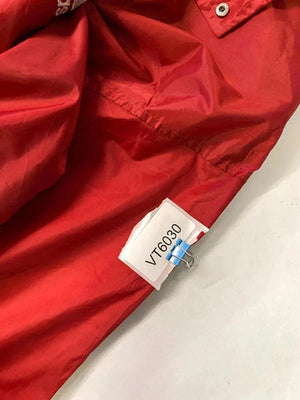 Vintage Red Adidas Windbreaker Jacket – Lightweight Shell – Unisex