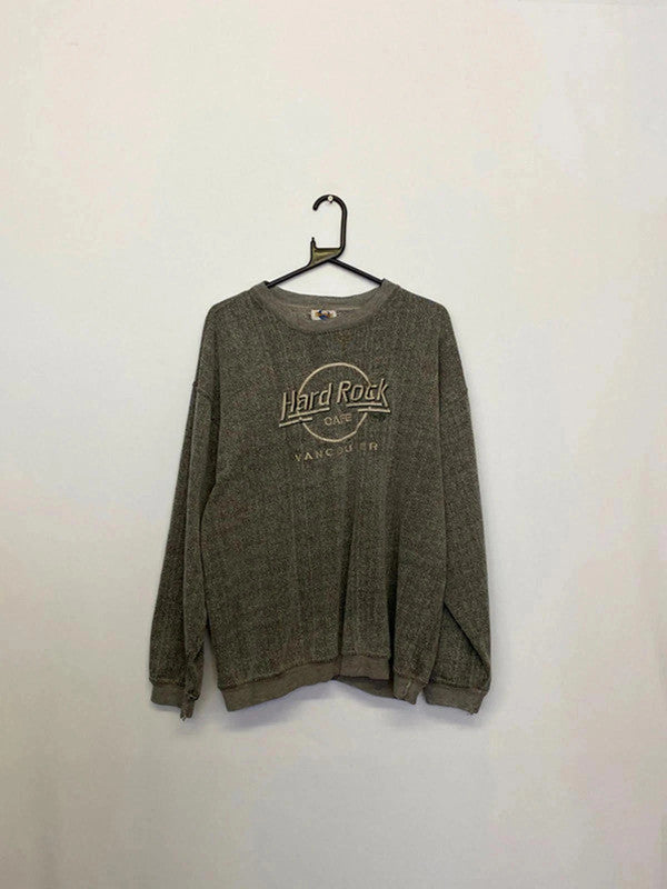 Vintage Hard Rock Cafe Vancouver Sweatshirt – Canada Tag – Grey – Size L