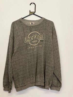 Vintage Hard Rock Cafe Vancouver Sweatshirt – Canada Tag – Grey – Size L