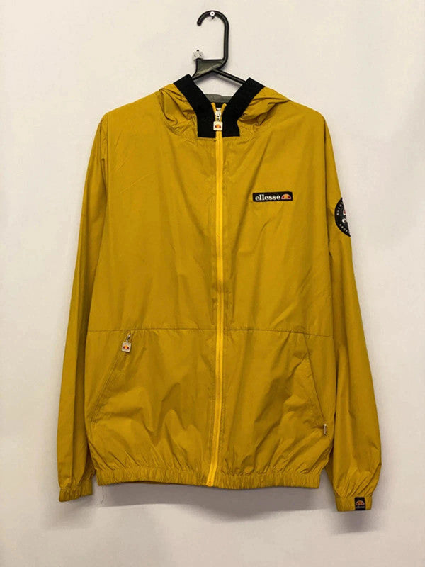 Ellesse Mustard Yellow Lightweight Windbreaker Jacket
