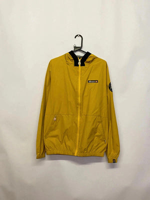 Ellesse Mustard Yellow Lightweight Windbreaker Jacket