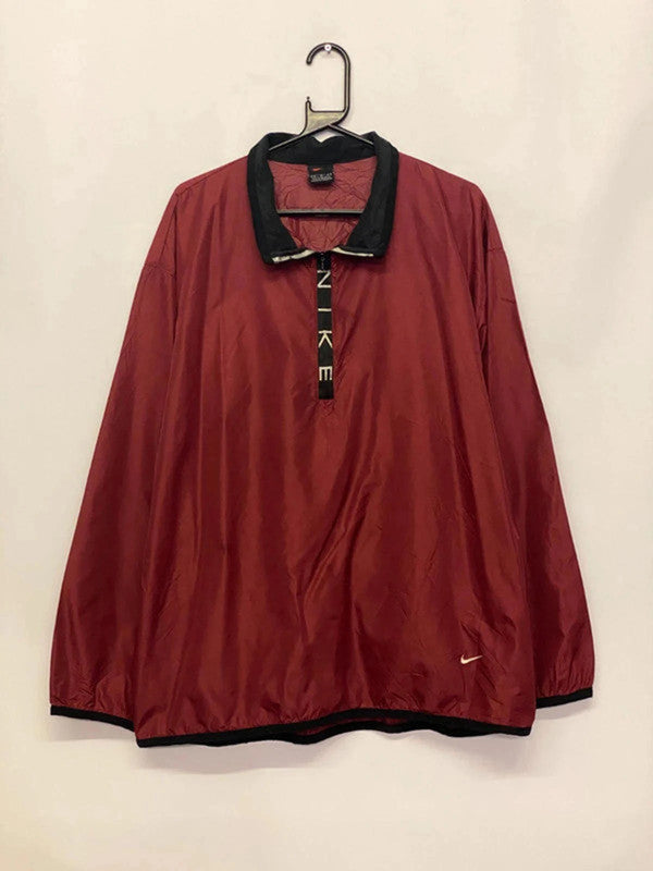 Vintage Nike Maroon Windbreaker Pullover Jacket (Men’s XL)