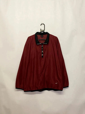 Vintage Nike Maroon Windbreaker Pullover Jacket (Men’s XL)