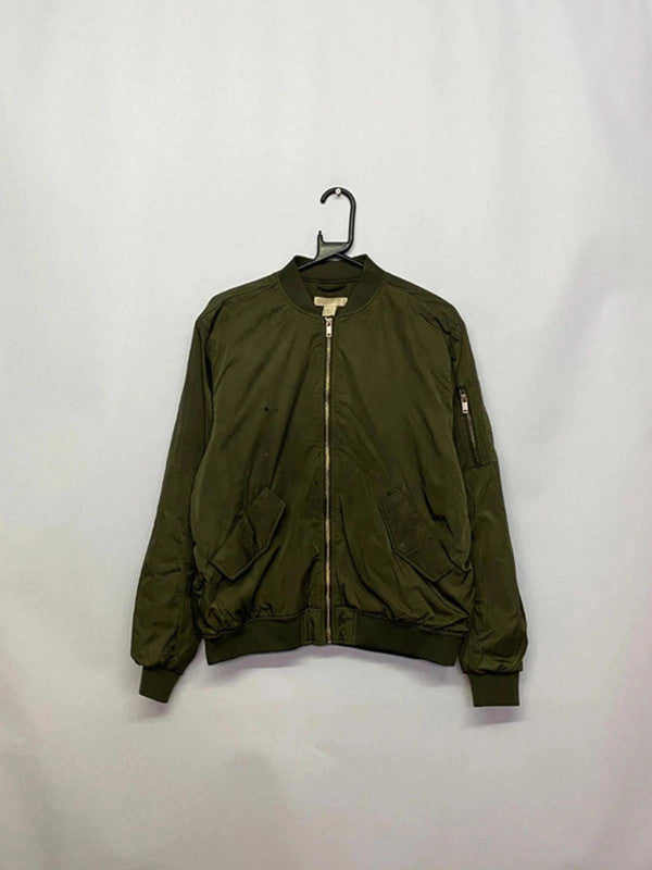 H&M Khaki Green Bomber Jacket